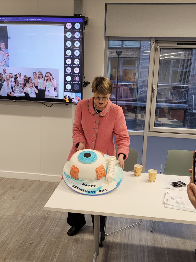 Gill Adams retirement party