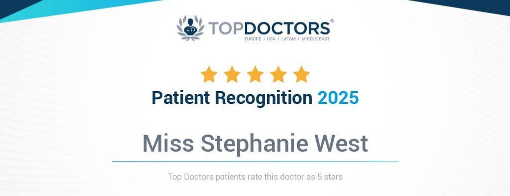 Top Doctors Patient Recognition Rating 2025