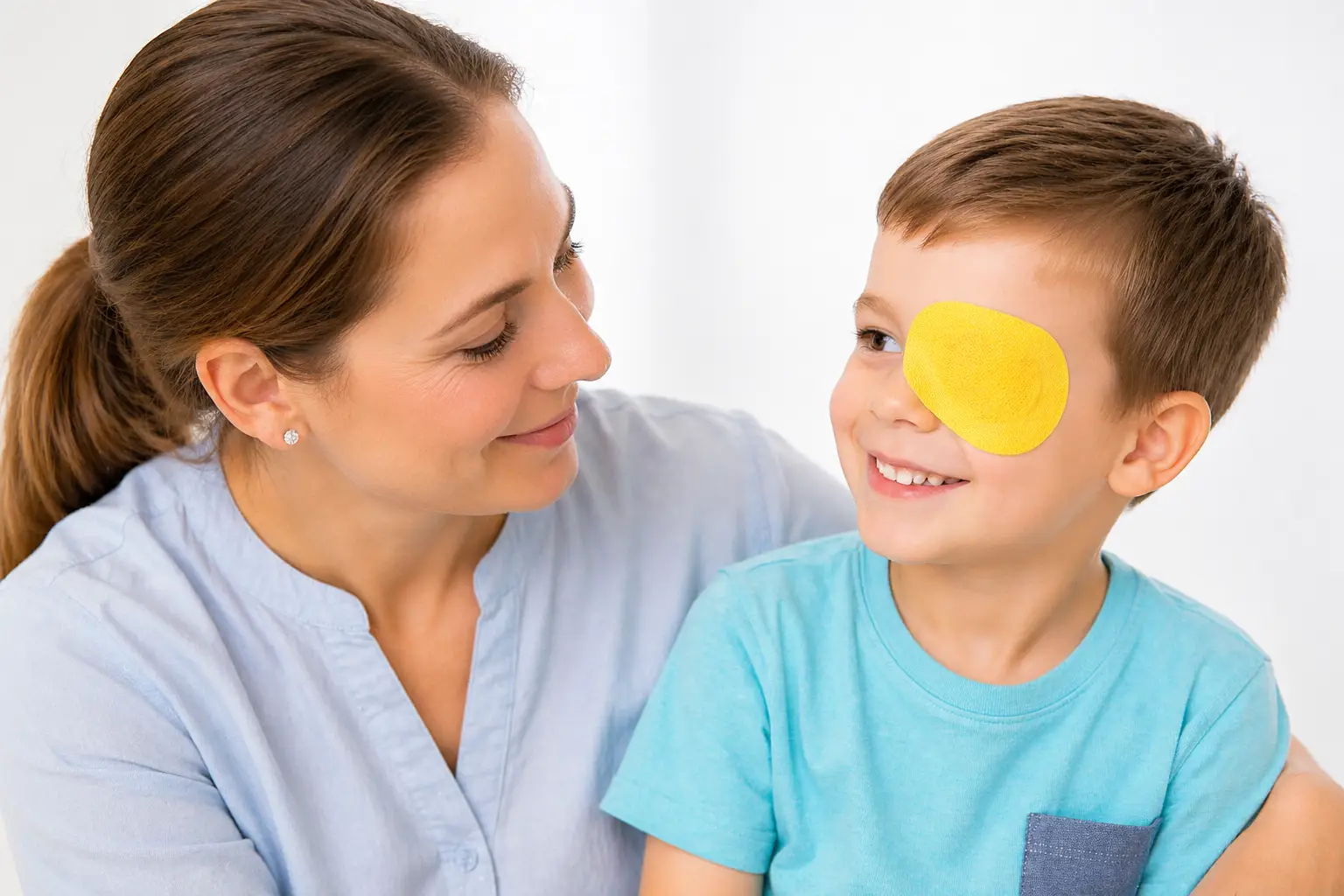 Amblyopia or lazy eye conditions or g;lasses in children