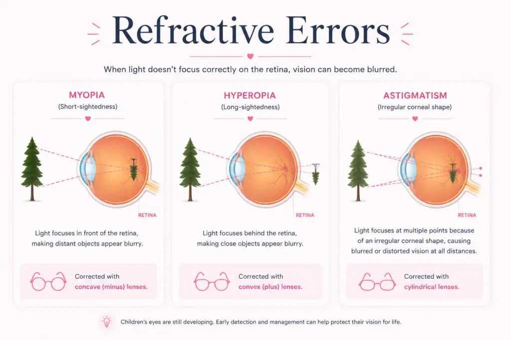 myopia-hyperopia-astigmatism- hypermetropia-short-sghted long sighted