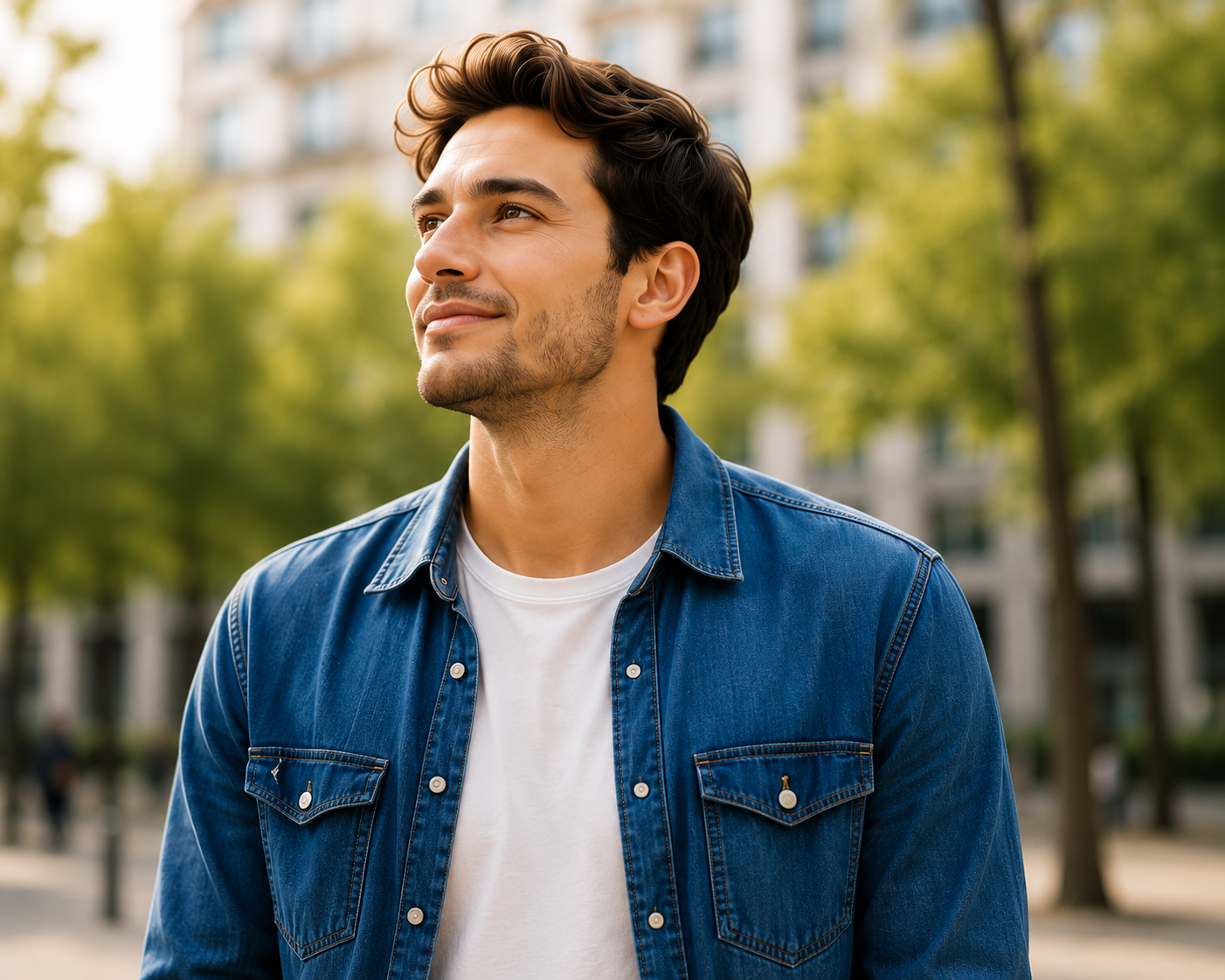 Young Adult After Laser Eye Surgery